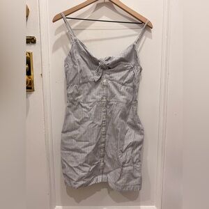 Abercrombie & Fitch mini striped dress size M with pockets